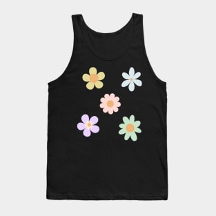 Bib flower pastel Tank Top